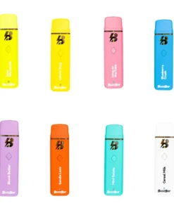 BUZZ BAR - DISPOSABLE RECHARGEABLE VAPE CART - INFUSED W/ LIVE DIAMONDS - 2G
