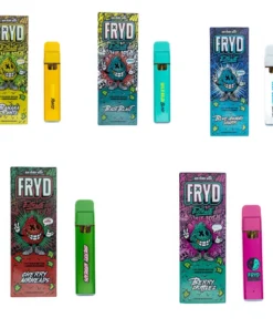 FRYD EXTRACTS - DISPOSABLE RECHARGEABLE VAPE CARTS - LIVE RESIN BATTER + LIQUID DIAMOND - 2G (2000MG)