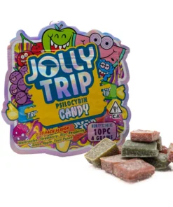 JOLLY TRIP - PSILOCYBIN CANDY - 4G ( 10 PIECES PER PACKAGE)