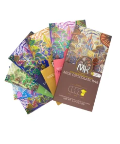MK - FINEST BELGIAN MAGIC BLEND - SHROOMS INFUSED CHOCOLATE - 0.5G PER PIECE - 4G PER PACKAGE