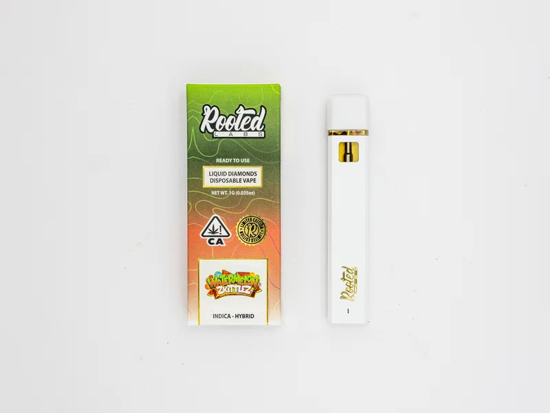 ROOTED LABS 2G DISPOSABLE​ VAPE - LIQUID DIAMONDS - 1G (1000MG)