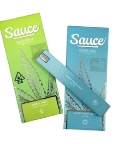 SAUCE - ESSENTIALS LIVE RESIN - DISPOSABLE RECHARGEABLE VAPE CART - 1G (1000MG)