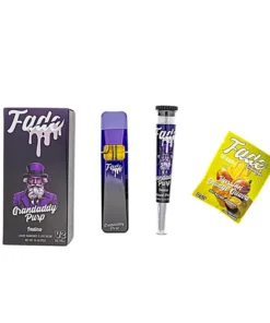 Fade 3 in 1| 2G DISPOSABLE VAPE V.2 (LIQUID DIAMONDS X LIVE RESIN)+ 1G INFUSED PREROLL + 100MG GUMMY